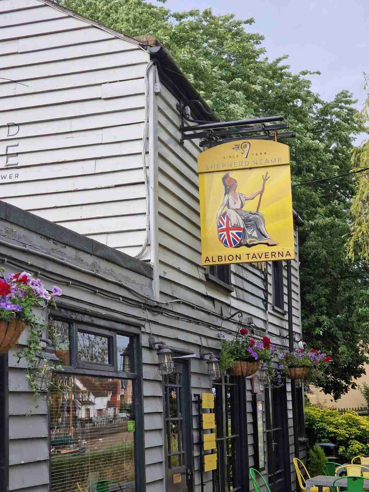 View of the pub exterior